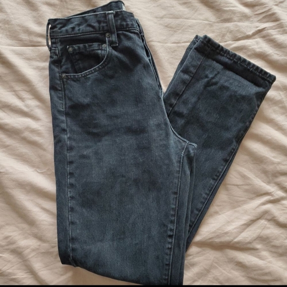Aritzia The Castings High Rise Waist Button Fly Jeans - Picture 1 of 7